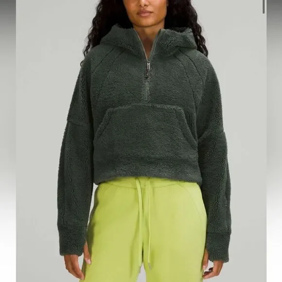 Lululemon Scuba Oversized Half-Zip Fleece Hoodie Sweatshirts & Hoodies